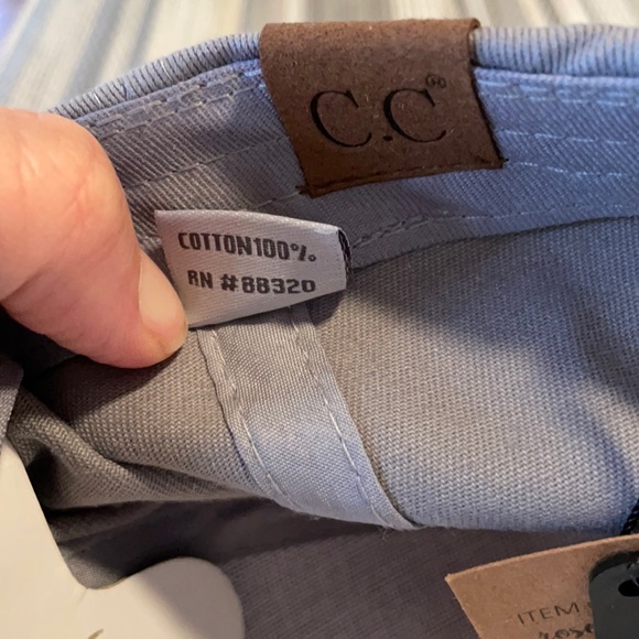 C.C Gray Rosé All Day Baseball Cap - Picture 6 of 6